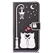 Produktbild Jepson Samsung Galaxy J5(2016) / SM-J510X (5,2 Zoll) Flip Leder Cover / Case / Handyhülle. Nette Karikatur Tier Muster, Folding Lederhülle Bookstyle Cover - mit Stand Funktion, Brieftasche und Kreditkartenfächer.