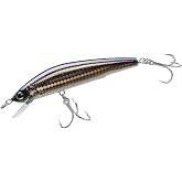 Yo-Zuri Mag Minnow Y&uuml;zen Dalgı&ccedil; Yemi, Hayalet Siyah, 13,8 cm