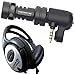 Produktbild Rode VideoMic ME Mikrofon für Smartphone + KEEPDRUM Stereo-Kopfhörer