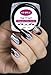 CLAVUZ 1g/Box Laser Holographic Nail Powder Rainbow Chrome Nail Powder Manicure Pigment Nail Art Tools
