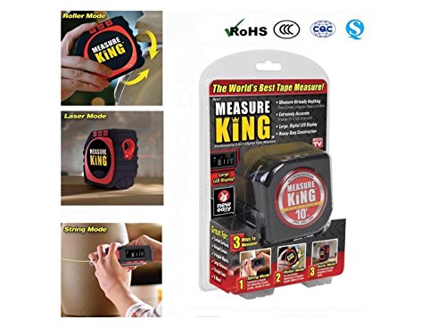 SMACO MK-MC12/4 King 3-In-1 Digital Tape Measure String Sonic Roller Mode