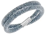  Swarovski Stardust gris oscuro de doble pulsera - 5102554