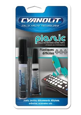 Cyanolit 33300115 Blister de colle plastique 3 g