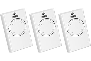 EFFDRDFS 3 PiècesTelecommande Porte de Émetteur de Garage 868MHz,Telecommande Portail 4 Canaux Compatible avec XT4 868 SLH LR, XT4 868 SLH, XT2 868 SLH LR, XT2 868 SLH（White）