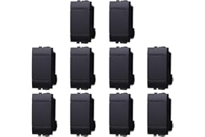gloca Set 10 Pulsanti 1P 16A 220V Compatibili Con Serie Living