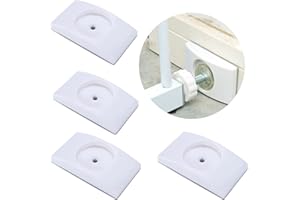 WUBAYI 4 Pcs Safety Baby Gate Wall Protector Stair Gate Extension No Drill Wall Saver for Baby, Pet, Stair, Door, Wall Surface Safety
