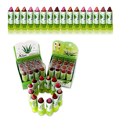 12 LIPSTICKS FULL SIZE 12 DIFFERENT SHADES