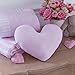 Clair de Lune Cotton Candy Heart Cushion (Pink)