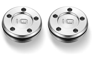 ROYMADE 5g/10g/15g/20g/25g/30g/35g/40g/45g 1 Pair (2pcs) Golf Putter Weights Golf Club Head Weights for Scotty Cameron Putters Golf Accessories (scott sliver 10g*2)