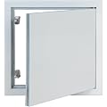 SEMIN Trappe de Visite HQ 600 x 600 mm - Trappe Métallique Laquée Blanche - Isolante Acoustique 29,8 dB - Étanche à l’Air et à la Poussière - Mur et Plafond - VMC et Gaines Techniques