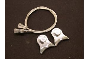 PCM SET (2) CANTILEVER BIKE BRAKE YOKES/STRADDLE BRIDGES & WIRES,CANTI/CENTRE PULL