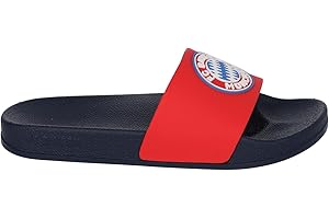 ‎FC BAYERN MÜNCHEN FC Bayern München | Badelatschen Logo | Kinder | Mehrfarbig