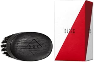 OAK BEARD BRUSH I Brosse à barbe (92 x 51 mm): met en forme la barbe et l‘assouplit. Stylisation de la barbe pour les hommes portant une barbe pleine. Conception de produit primée à Berlin.