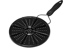 Gcroet Plaque de diffuseur de Chaleur en Fer, Plaque d'épandeur de diffuseur de Chaleur, diffuseur de Chaleur pour Le diffuseur de Chaleur au gaz à gaz, Plaque de diffuseur de Chaleur de Fer,