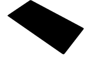 Titanwolf Übergröße Mauspad 1200x600mm, XXXL Mousepad Home und Office Schreibtischunterlage Groß, Tastatur und Maus Unterlage Schreibtisch 120x60 cm - Schwarz