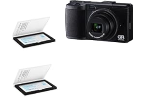 JJC Osłona ze szkła hartowanego o grubości 0,3 mm, kompatybilna z aparatem bezlusterkowym Ricoh GRIV, GR IV, GR4, osłona ekranu 9H, ochrona przed kurzem, zarysowaniami, odciskami palców