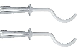 Fischer TF 8/145 T Ganci Termosifone per Radiatore Tubolare, per Muratura piena e Forati, Lunghezza 145 mm, 2 pezzi, 501109, bianco,