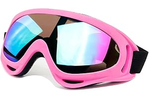 MUSELK Occhiali da Sci,Occhiali da Motocross Occhiali da Snowboard per Attivit All'Aperto come Ciclismo, Snowboard,Sci,Anti-Nebbia Protezione UV Unisex