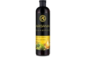 AROMATIKA TRUST THE POWER OF NATURE Argan Szampon z Naturalnym Olejkiem Arganowym - 480ml - Rewitalizująca Formuła - Pielęgnacja Włosów - Szampon Arganowy - Szampon na Porost Włosów - Olejek Arganowy do Włosów