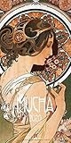  Alfons Mucha 2020, Wandkalender im Hochformat (33x66 cm) - Kunstkalender (Jugendstil) mit Monatskalendarium