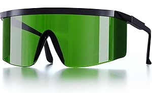JITESY Laserschutzbrille,190-2000nm IPL UV Schutzbrille,Industrielle Blendschutzbrillen Absorbierende IR,ARC,BD,UV,IPL-Impulslicht,geeignet für Schönheit,Laser-Haarentfernung,Rostentfernung,Graviermaschinen
