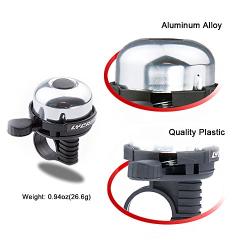 LYCAON Aluminum Fahrradklingel Klingel - 8