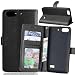 Produktbild Nancen Compatible with Handyhülle Huawei G Play Mini/Honor 4C (5,0 Zoll) Lederhülle Style Acht Farbe Weich PU Flip Case Ledertasche/Schutz Etui, Karten Slot Foto Wallet Hülle