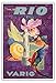 Produktbild Rio, Brasilien - Varig Brasilianische Flug-Gesellschaft - Vintage Retro Fluggesellschaft Reise Plakat Poster von Unknown c.1955 - Kunstdruck - 33cm x 48cm