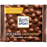 Ritter Sport Voll Nuss Laktosefrei 100 G Amazon De Lebensmittel Getranke