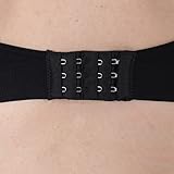 Nahtloser, gepolsterter Seamless-Schwangerschafts-Umstands-Still-BH ohne Bügel für Damen, inkl. BH-Verlängerung, Schwarz und Beige, von HERZMUTTER (5200) - 6