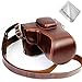 Price comparison product image First2savvv full body Precise Fit PU leather digital camera case bag cover with should strap for Fuji Fujifilm X-T30 X-T20 X-T10 with 16-50mm 18-55mm Lens XJD-XT30-HH10