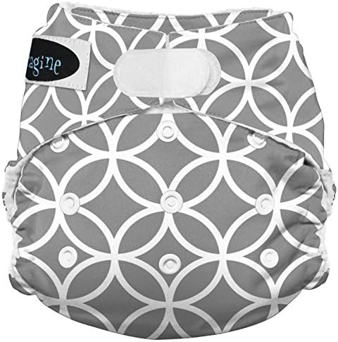 Imagine Baby Products Stay Dry All-in-One Hook and Loop, Ring-a-Ding