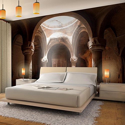 Fototapete Tempel 396 x 280 cm – Vliestapete – Wandtapete – Vlies Phototapete – Wand – Wandbilder XXL – !!! 100% MADE IN GERMANY !!! Runa Tapete 9115012a - 3