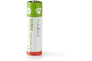 Batterie Stilo Ricaricabili Ni-Mh Aa 1,2 V 1300 Mah (4Pz)