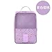 Produktbild U-emember Reisen Schuhbeutel Gepäck Pack Schuhe Taschen organisieren Sie Ihre Reisetasche wasserdichter Schuh Tasche Schuhkarton Portable Überziehschuhe, Violett Cherry