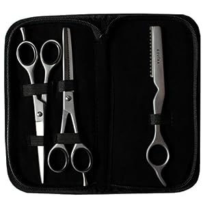 Kovira 3pc Professional Hair Cutting Scissor Set - 6.5 Inch/16.5cm Overall Length - Razor Sharp Hairdressing Scissors… - Image 6