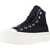 Converse Chuck Taylor All Star Modern Lift Platform Canvas Kadın G&uuml;nl&uuml;k Ayakkabı A06141C Siyah