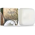 JulieSack Natural Organic Coconut Handmade Soap Bar 100g | Nourishes & Soften Dry Skin Treats Acne Face, Hand and Body,With Coconut, Olive, Shea Butter, Sweet Almond