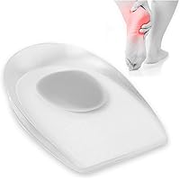 1 PAAR - FUCHSI Gel Fersenkissen Gr. S für Schuhgröße 32-38 | für Kinder geeignet | gegen Fersensporn, Achillesschmerzen…