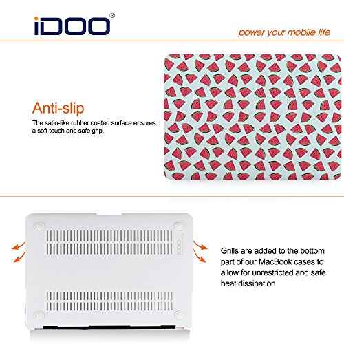 iDOO MacBook Schutzh  lle   Hard Case Cover Laptop H  lle  F  r MacBook Pro 13 Zoll mit Retina Display - ohne CD-Laufwerk  A1425 A1502  - matt  Wasser