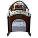Froggy® Baby bed travel cot furniture cribs portable child bed with toys entryway 0-36 months Brown