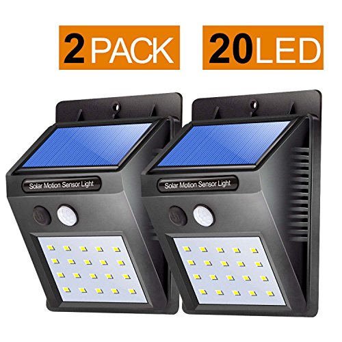 Citra 20 LED Solar Motion Sensor Light,Outdoor Weatherproof for Driveway Garden Path Yard-2 pack RS.1149 (62.00% Off) - Amazon