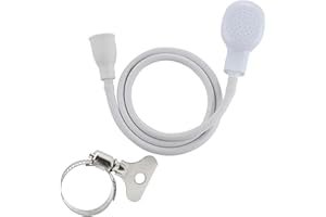 PCTC 2 m tragbarer Spülbecken-Schlauch, Wasserhahn, Spülbecken-Spray, Gummischlauch, Shampoo, Handbrause, Dusche für Haustiere, Baden, Baby, Haare waschen, Gemüse spülen