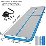 🧘‍ 【VORSCHLÄGE】 SUDOO Weichbodenmatten. Geeignet für Gymnastik, Freizeitgymnastik, Gymnastik vor der Schule, Cheerleading, Freerunning, Kampfsport, Yoga, Fitness ... und vieles mehr! Sie eignen sich für Tumbling-Wettbewerbe auf allen Ebenen und für sich wiederholendes Training und sind ein idealer Satz von Trainingsmatten für Kinder und Erwachsene. Air Floor Track erhöhen die verwenden wiederholungsrate und reduzieren das verletzungsrisiko im vergleich zu anderen sportgeräten.