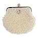 Generic Luxury Prom Clutch Purses Wallet Crystal Evening Party Bag For Women Lady - apricot RS.1350.00