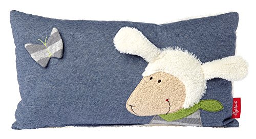 Preisvergleich Produktbild Sigikid 41959 Jungen, Schmuse-Kissen Schaf Schön, blau / weiß