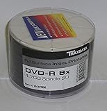 Traxdata DVD imprimibles de cara completa.