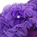 Baby Girl's Pure Cotton Ruffle Pants Bloomers Nappy Cover - S Purple