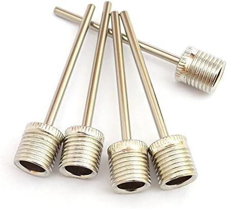 Ball pump needles, Pack of 5, by Elstead, for football, basketball, netball, volleyball, rugby balls and other sports or toy balls
