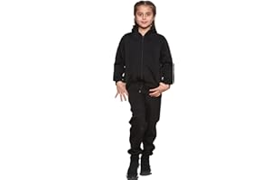 GW CLASSY OUTFIT Boys Kids Tracksuits Tracksuit Set Hoodies Plain Army Commando Print Tracksuit Hoodie with Jogger Sweatpants Sports Activewear Set Girls